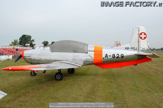 2006-05-21 Voghera Avioexpo 0079 Pilatus P-3 Flyers